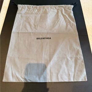 Balenciaga Light Gray Storage Bag